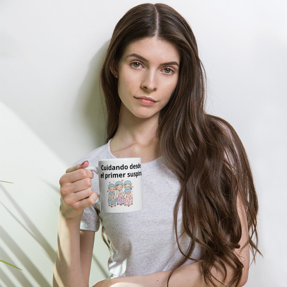 Taza de maternidad, regalo emotivo, cerámica 11 oz