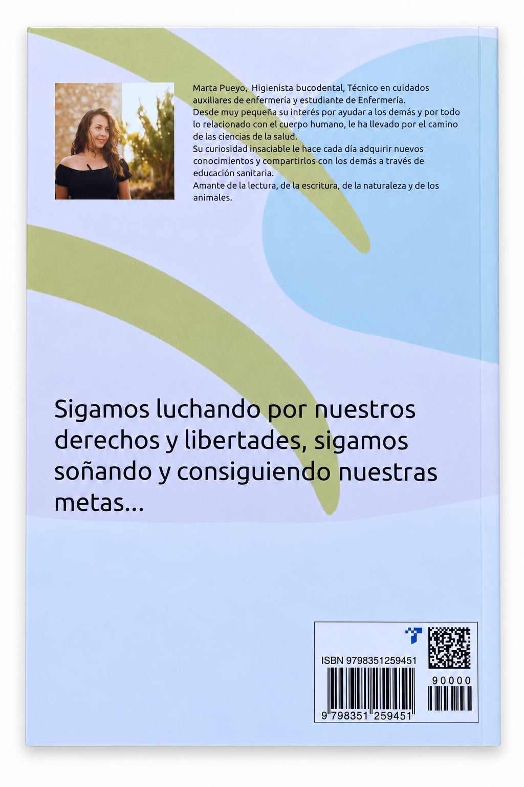 Contraportada del libro La Constitución Española de 1978, edición limitada, de Marta Pueyo Sastre